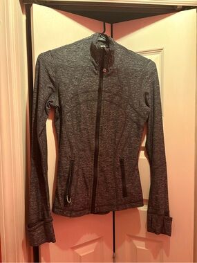 lululemon Heathered Dark Gray Full-Zip define Jacket